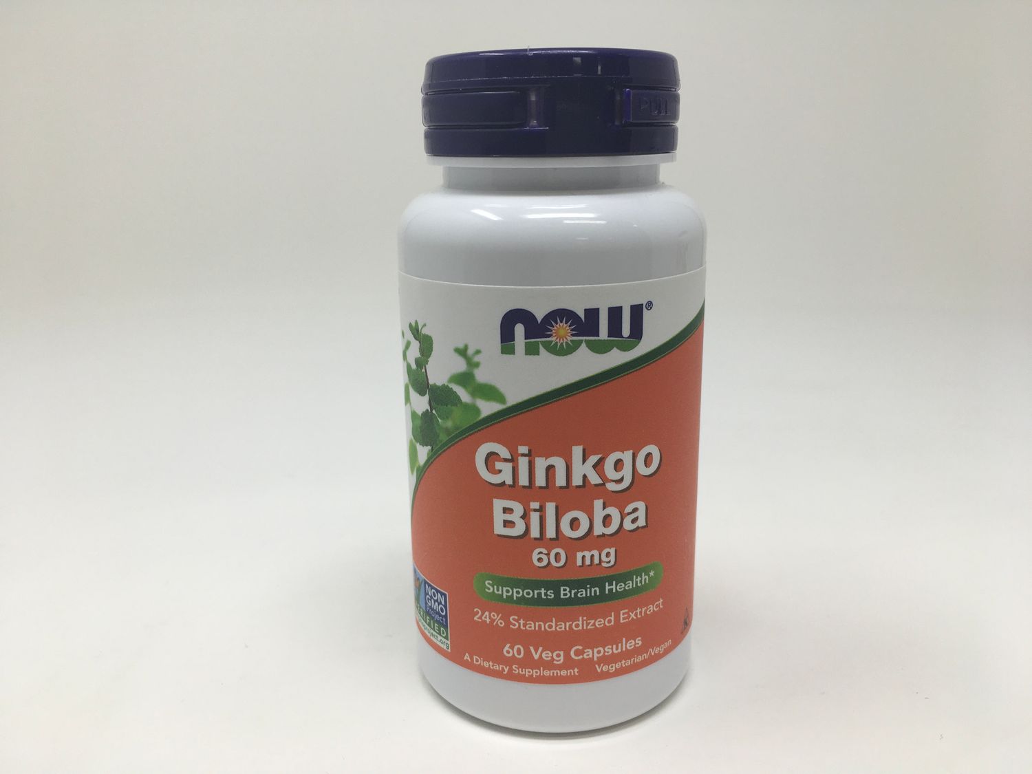 Ginkgo Biloba (Now) 60vcap 60mg 4686