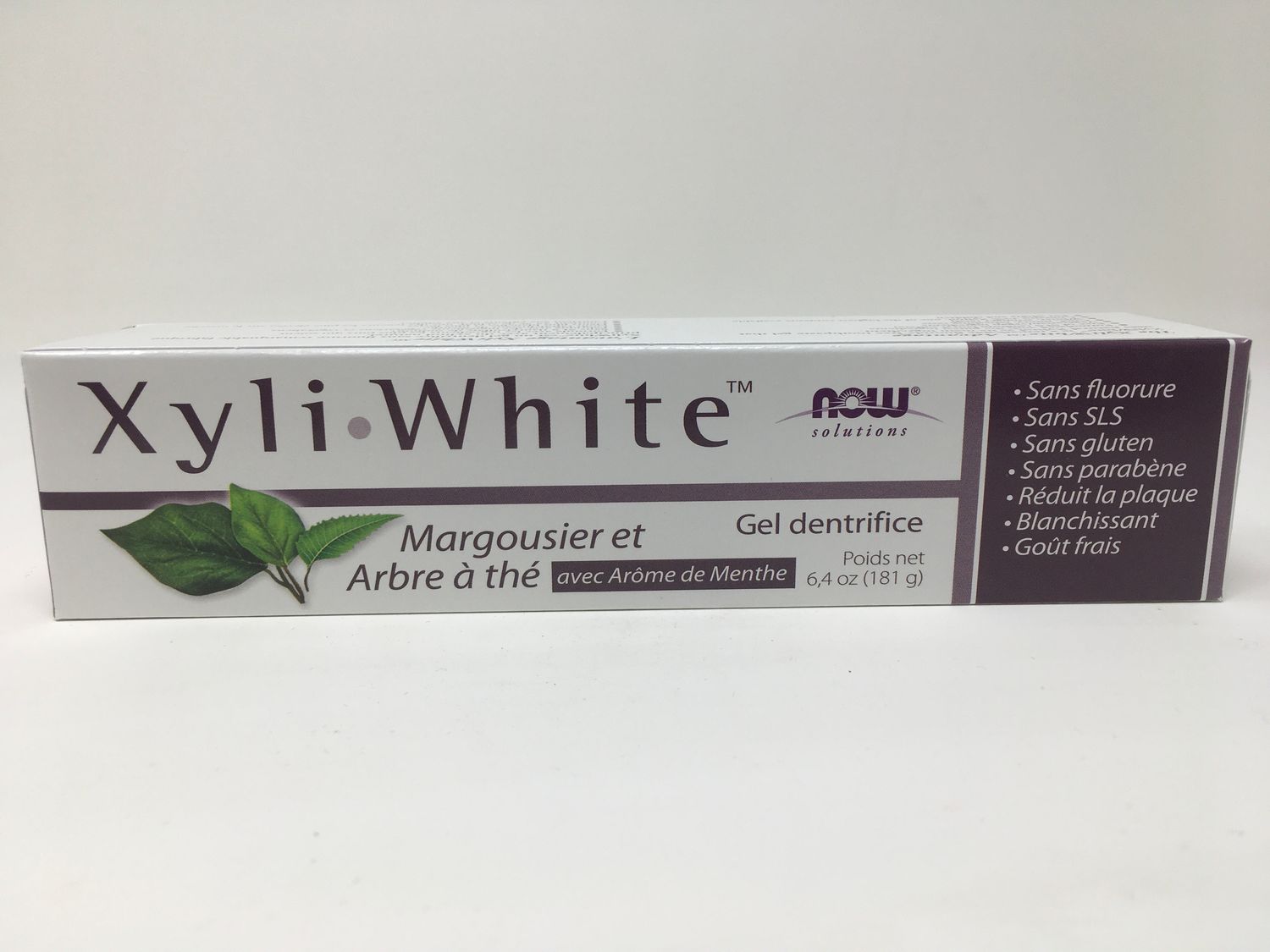 Xyli-White Toothpaste 6.4 oz  neem tea tree