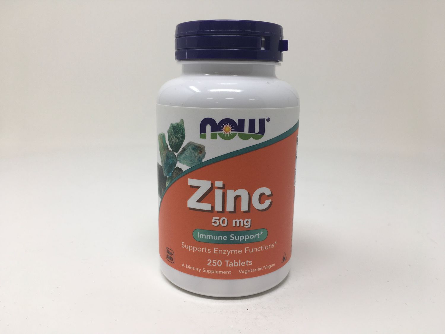 Zinc 50mg  250tabs (Now 1522)