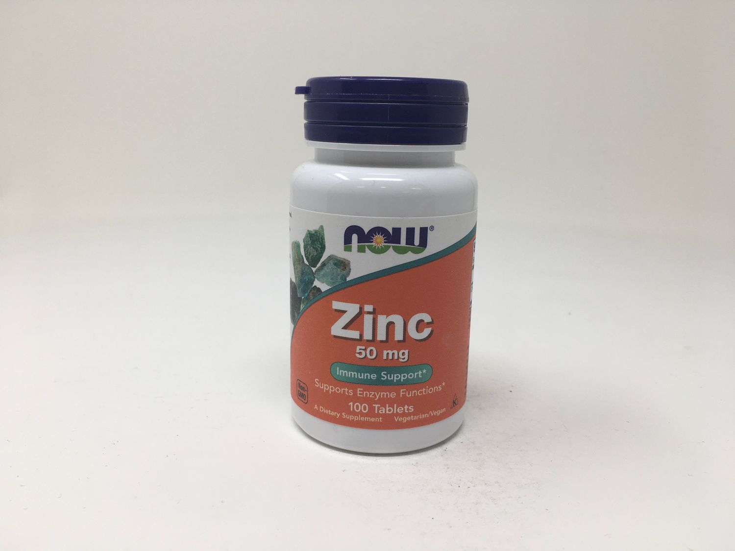Zinc 50mg  100tabs (Now 1520)