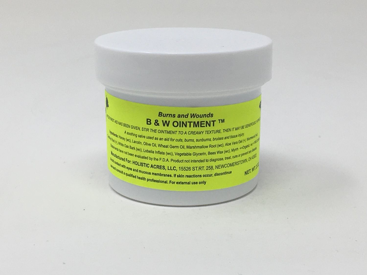 B &amp; W Salve 2 oz