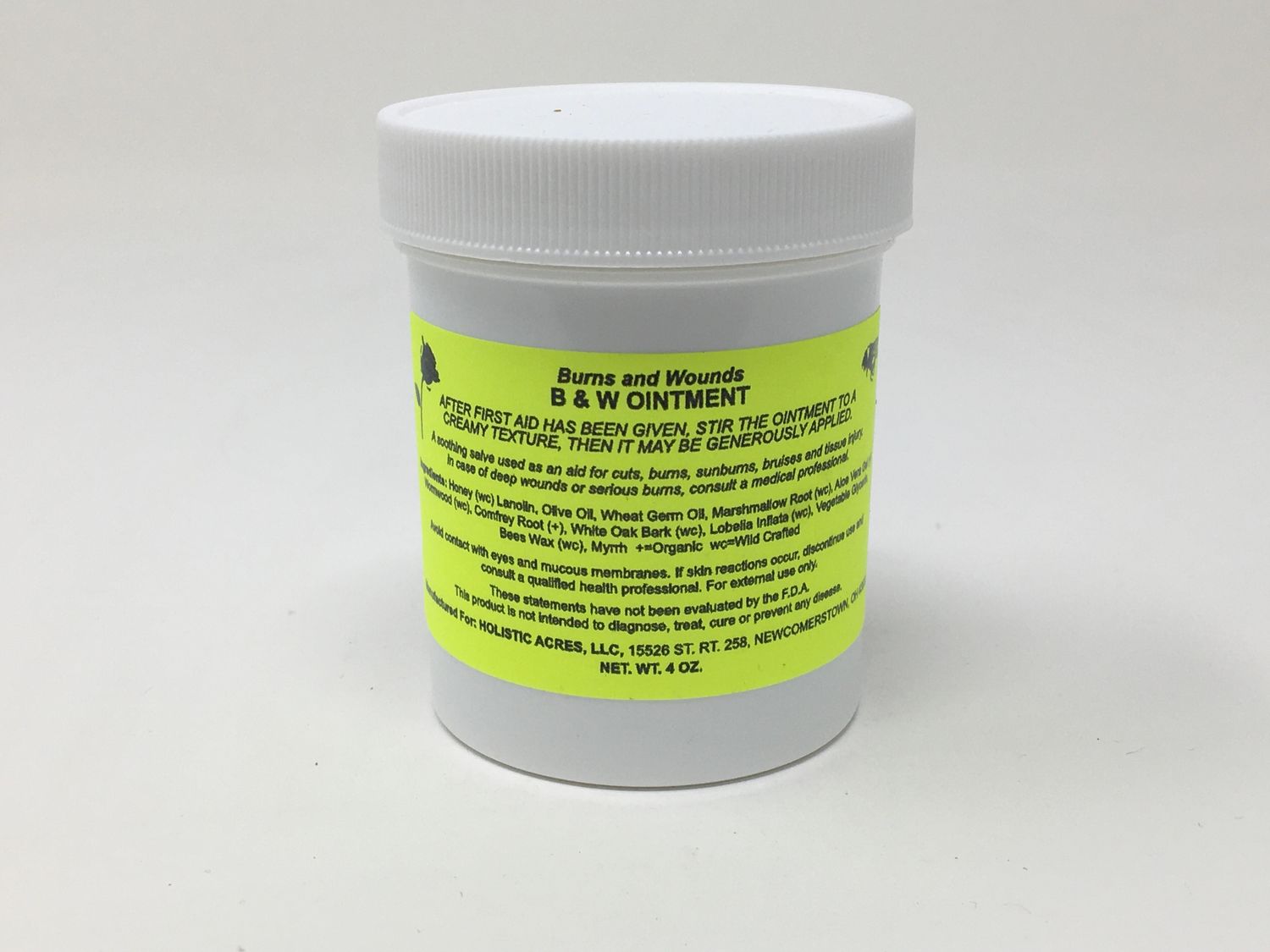 B &amp; W Salve 4 oz