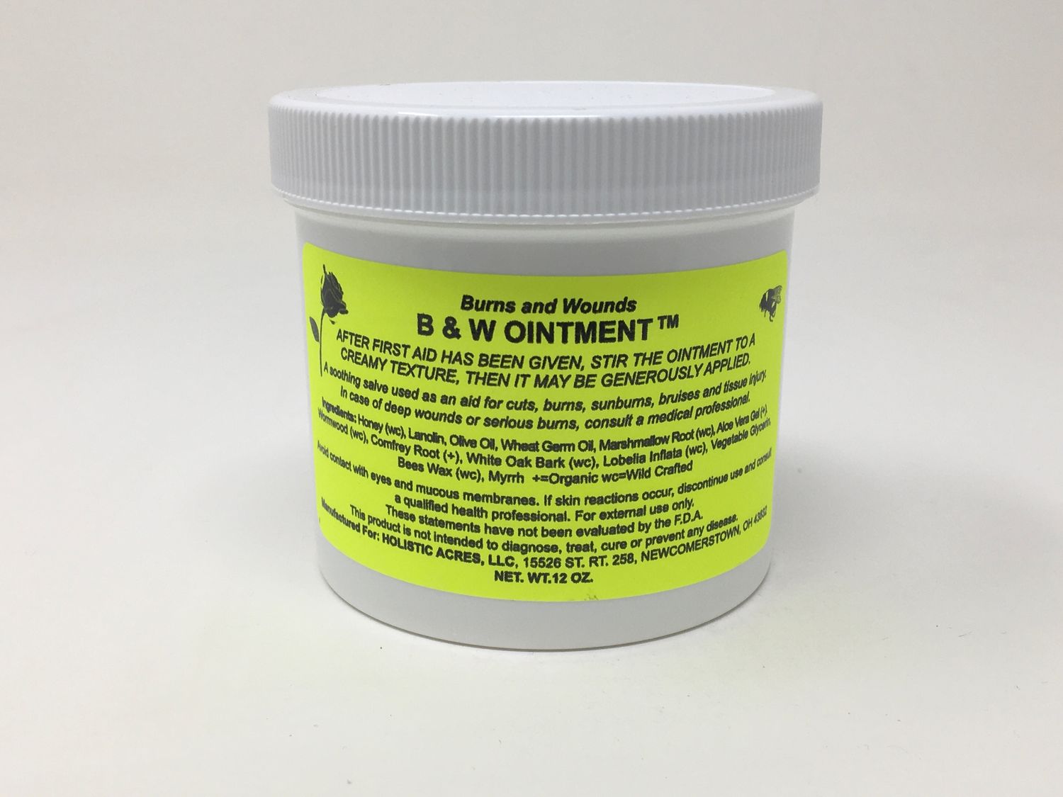 B &amp; W Salve 12 oz