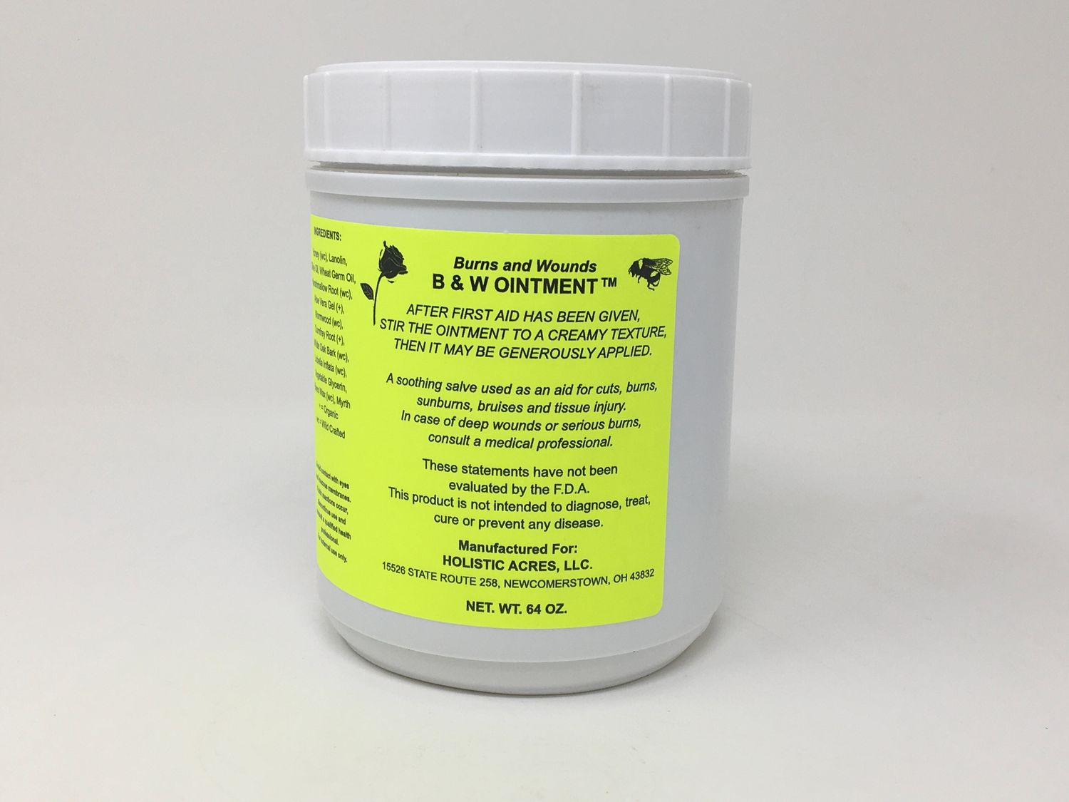 B &amp; W Salve 64 oz