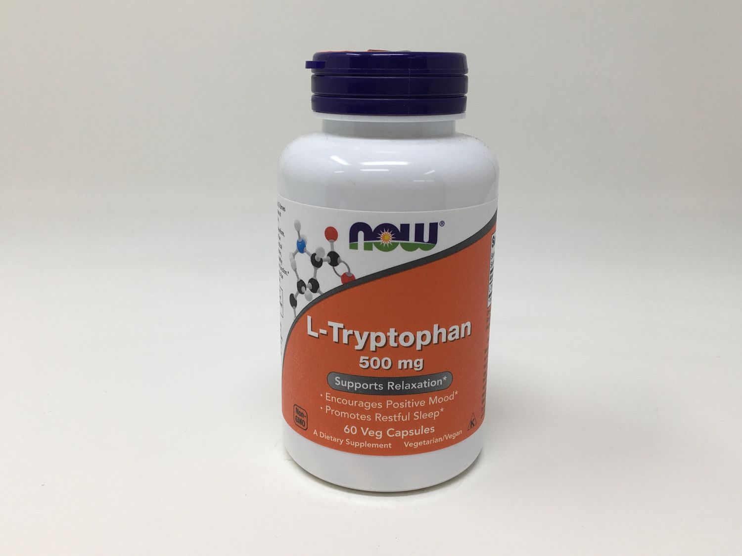 L Tryptophan (Now) 60Vcaps 0166