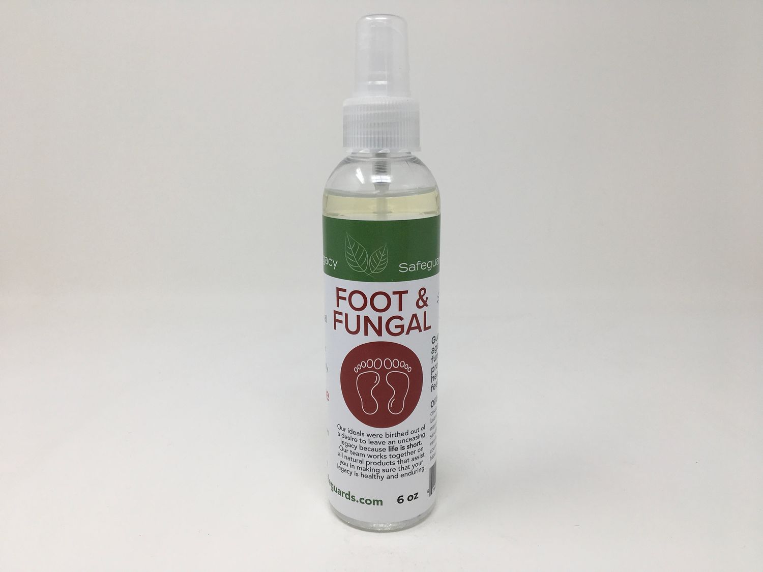 Foot Fungal Spray (Legacy Safeguards) 6 oz