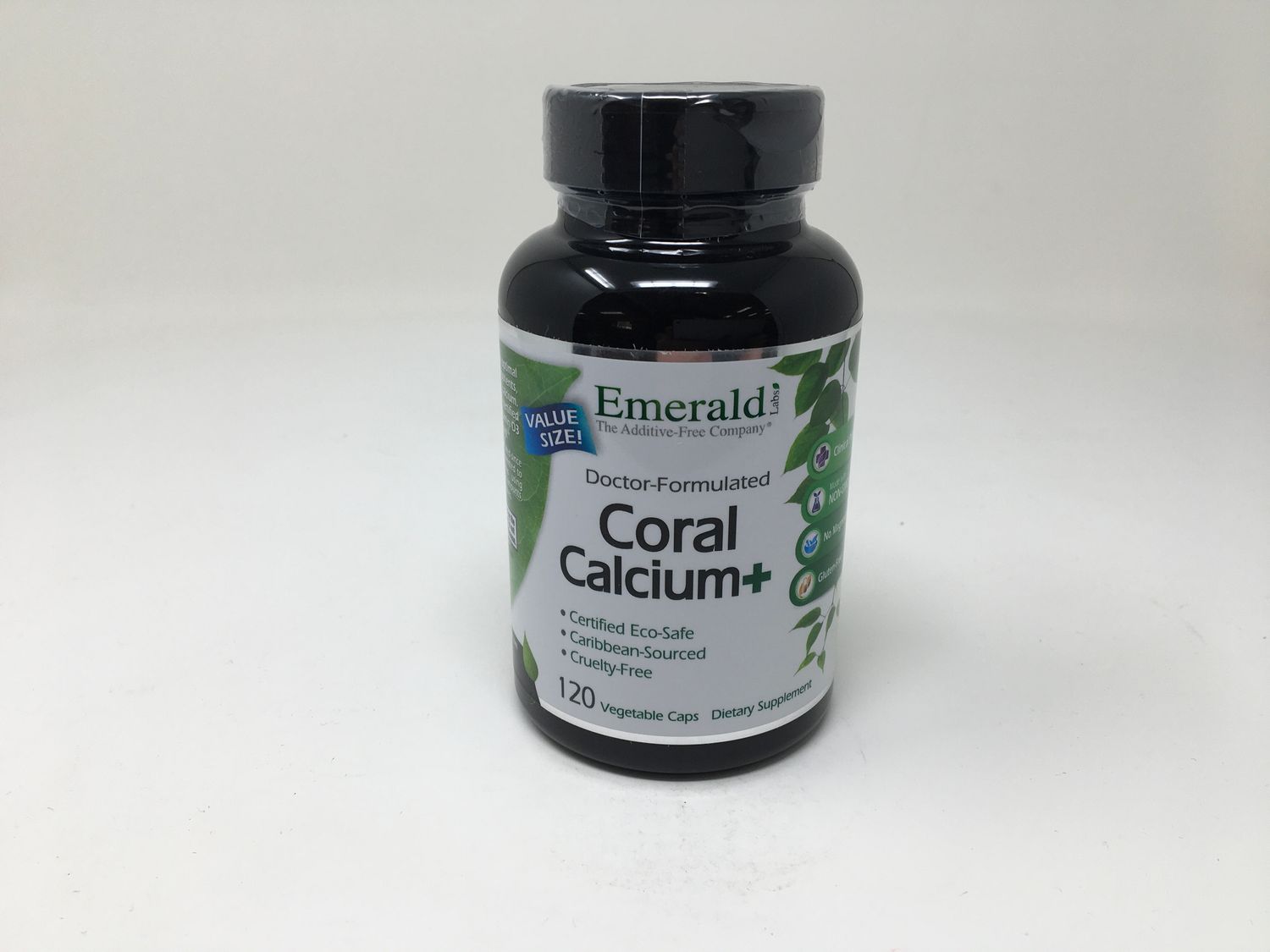 Coral Calcium + (Emerald Labs)  120 vcaps