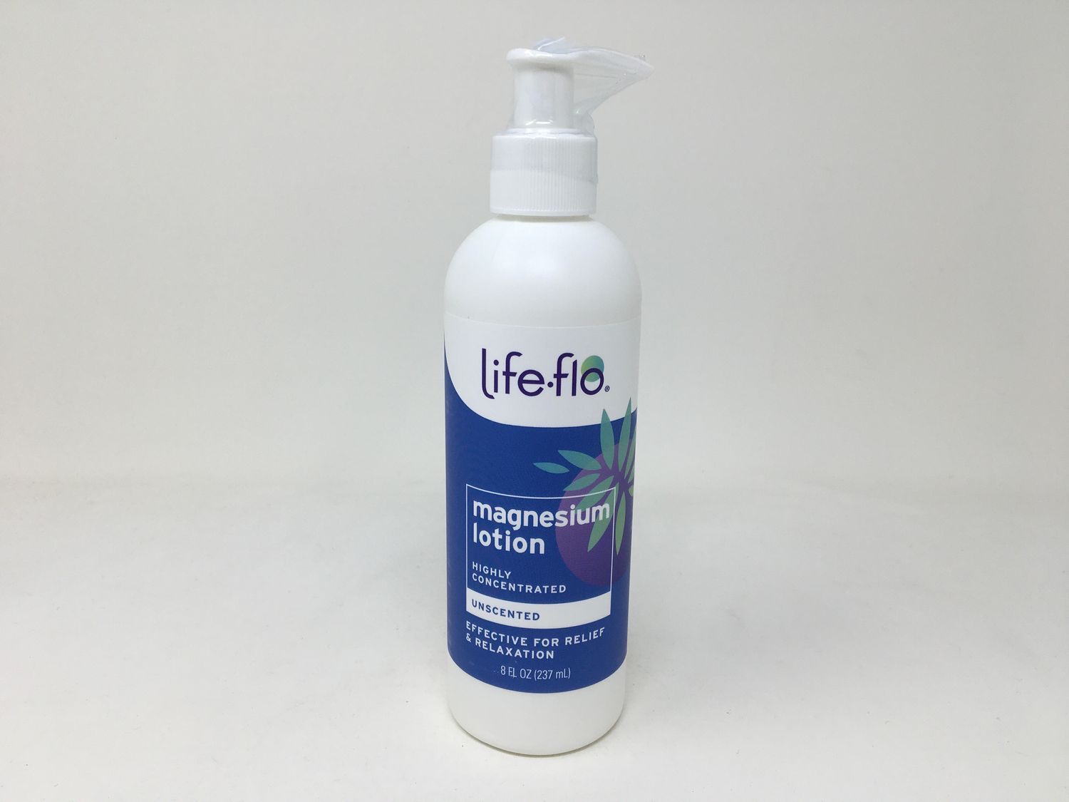 Magnesium Lotion Unscented /pump8oz (Life Flo)