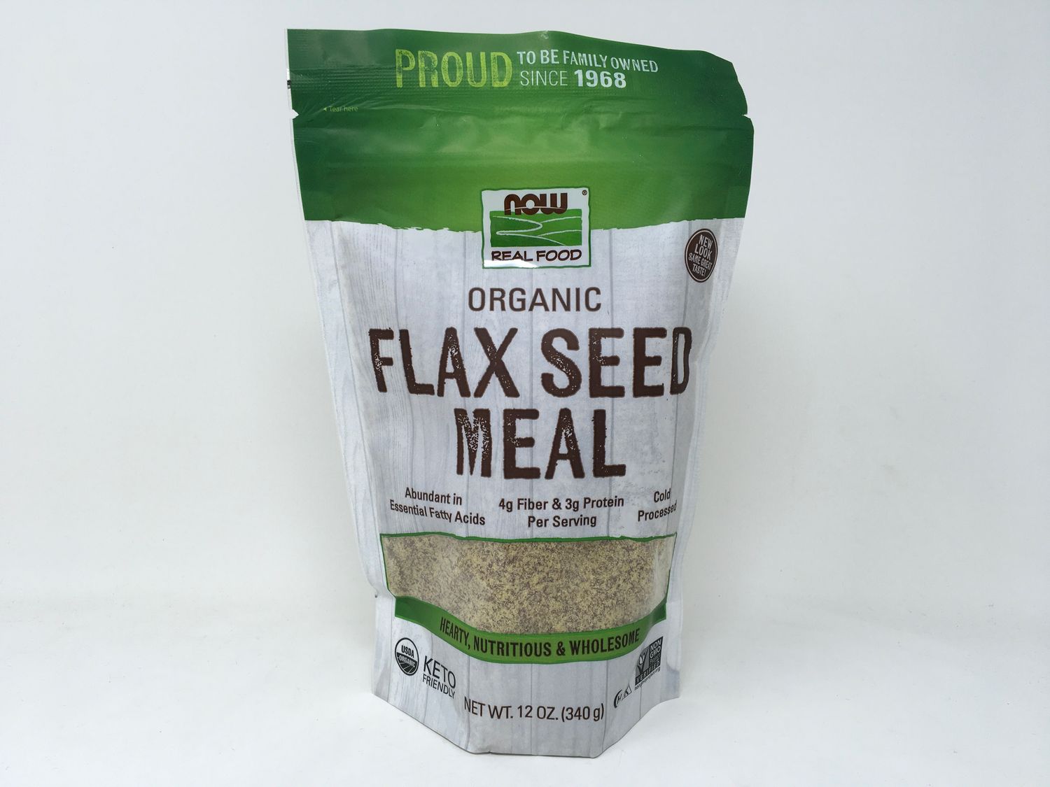 Flax Seed Meal  12 oz Powder(Now6266)