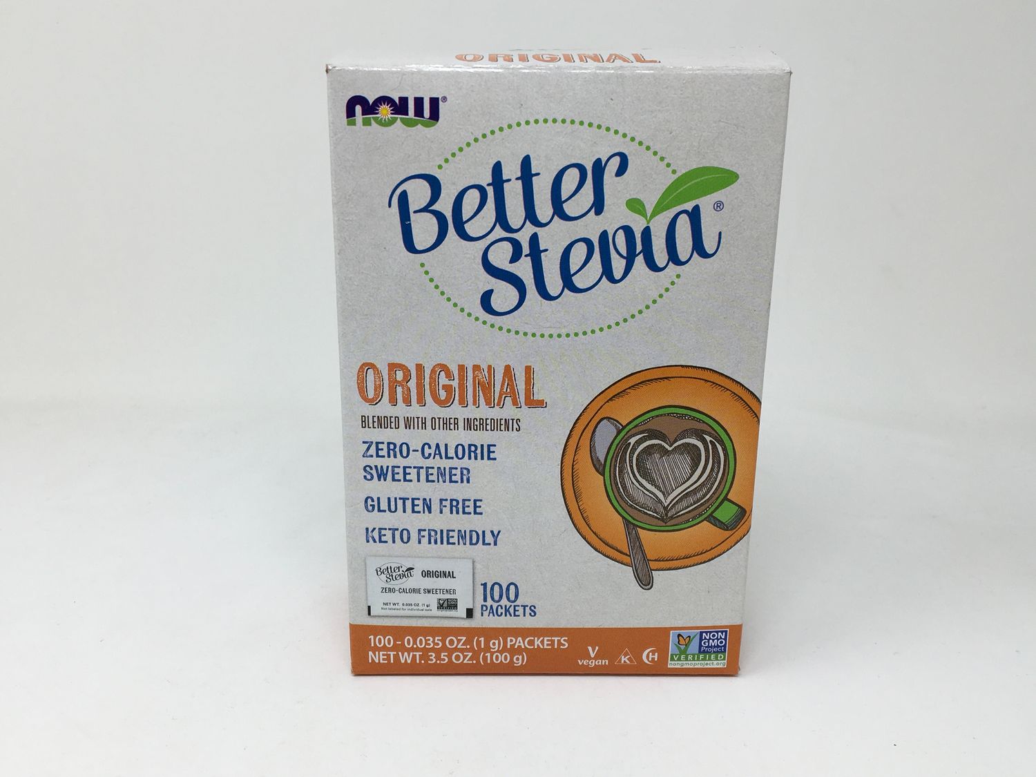 Better Stevia 100 packets (Now)