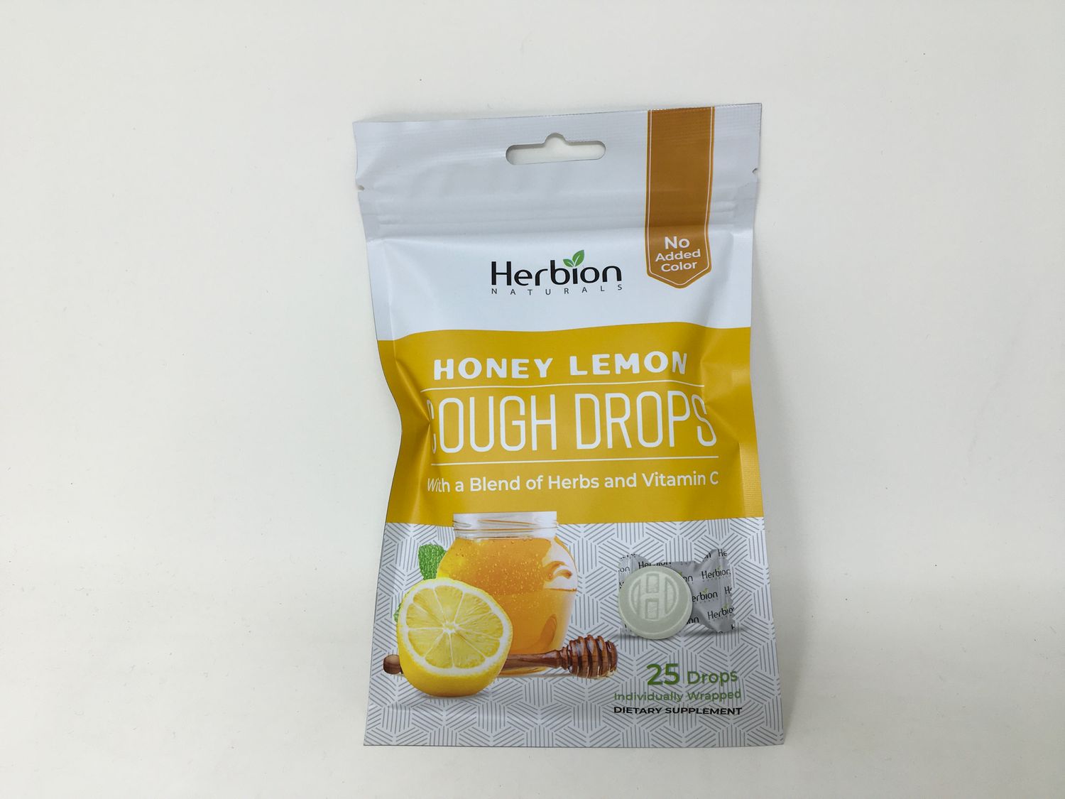 Cough Drops 25drops Honey Lemon Flavor(All Natural)(Herbion)