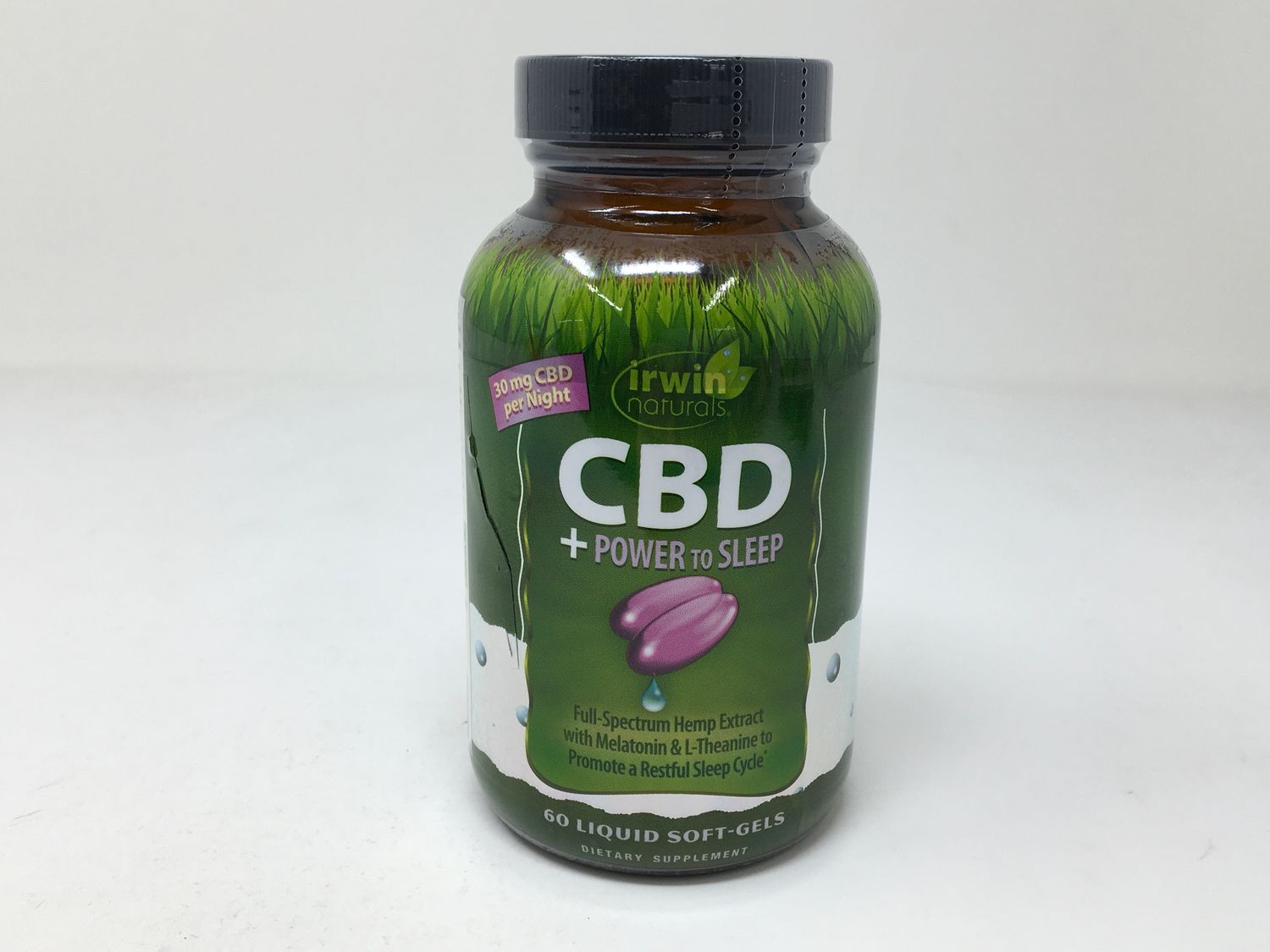 Cbd 30 mg +Power to Sleep60sg(Irwin Naturals)N.A