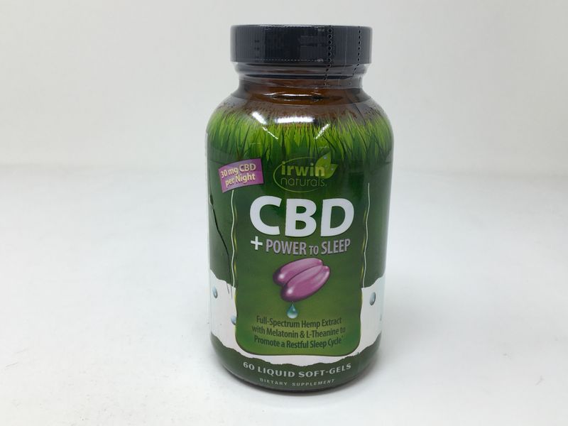 Cbd 30 mg +Power to Sleep60sg(Irwin Naturals)N.A