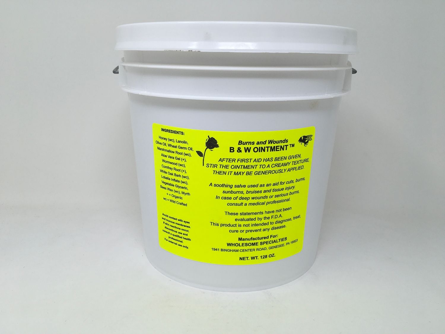 B &amp; W Salve 128 oz