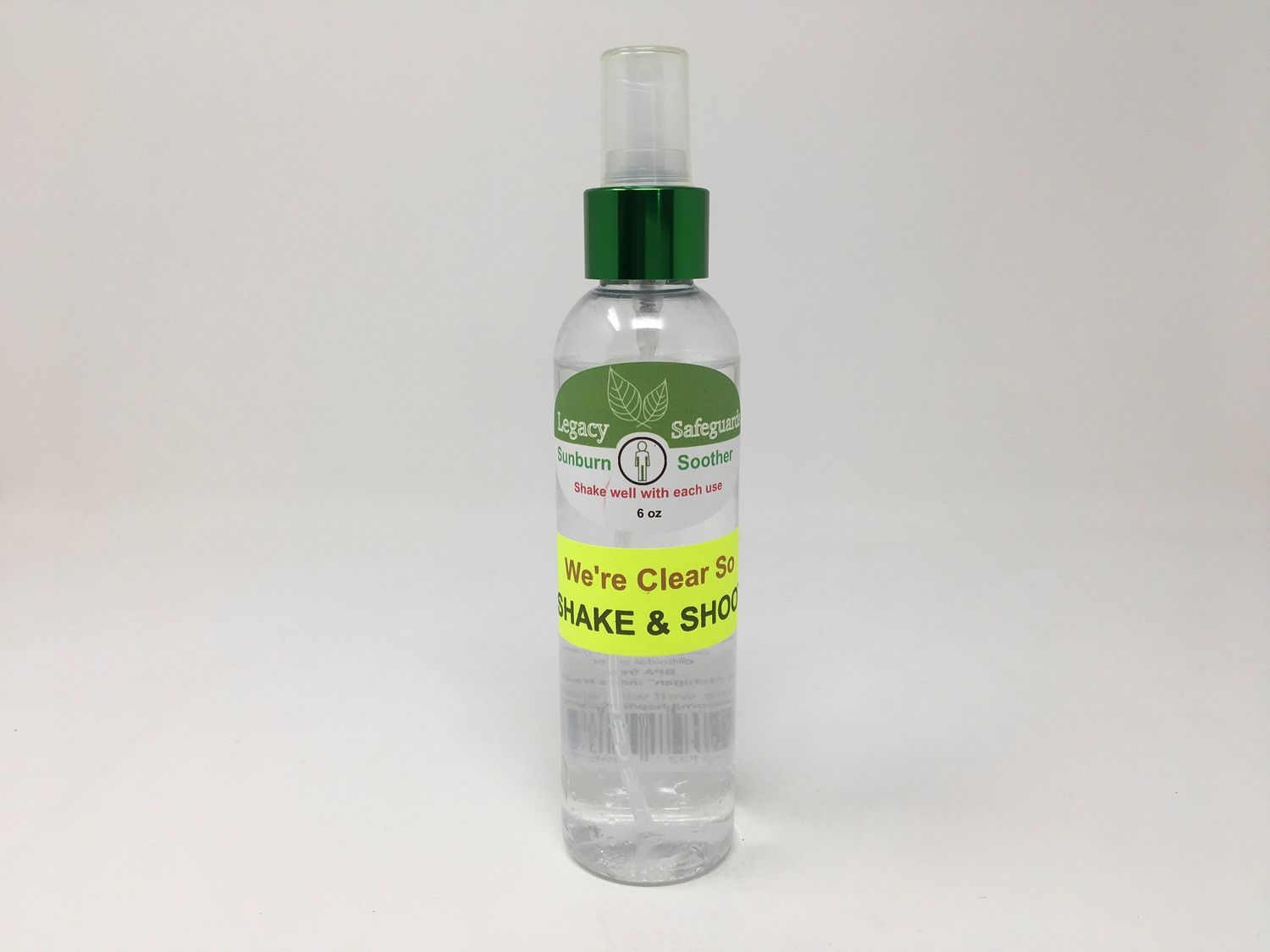 Sunburn Soother  Spray (Legacy Safeguards) 6 oz
