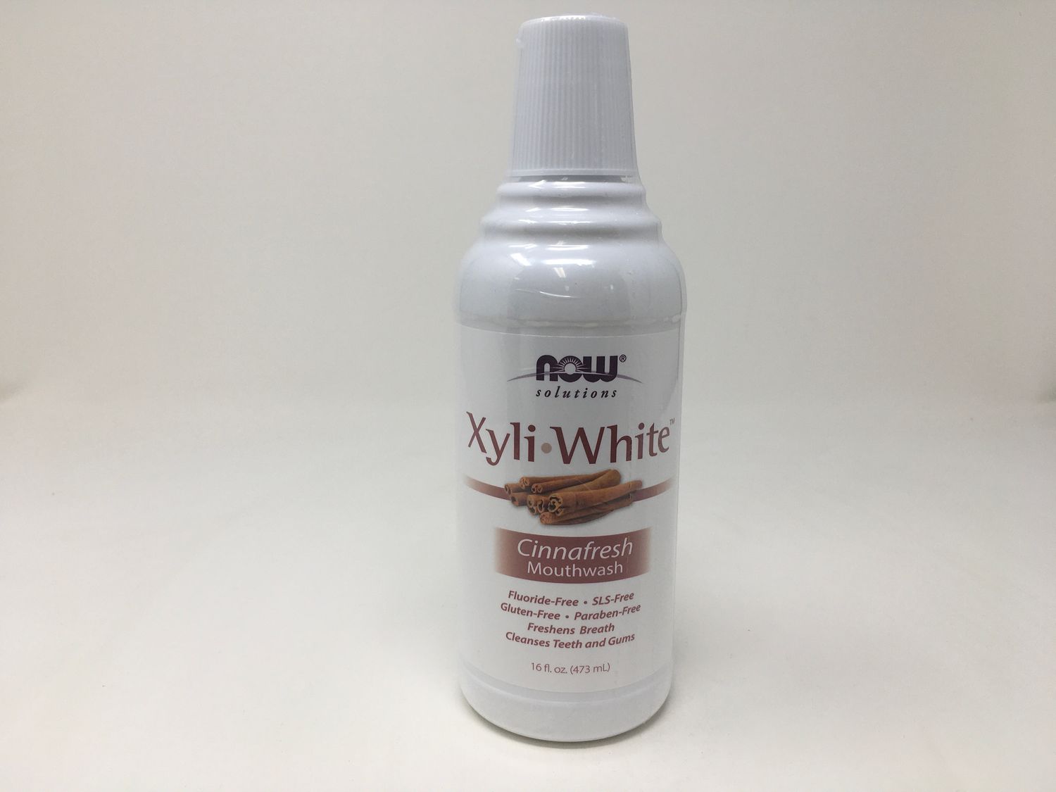 Xyli - White Mouth Wash 16 oz (Now) cinnafresh
