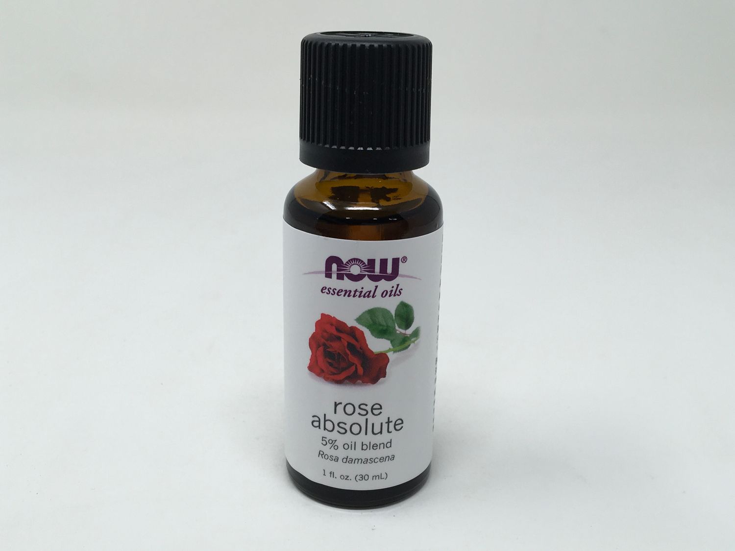 Essential Oil (Now) Rose Absolute 5% 1 oz.
