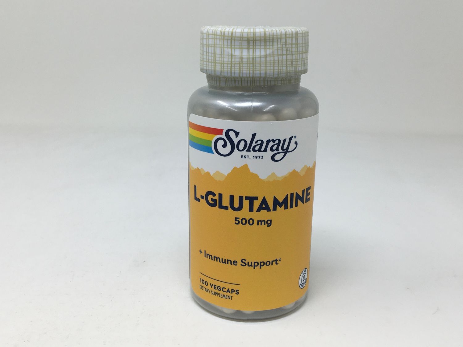 L Glutamine 500mg/100ct(solaray)