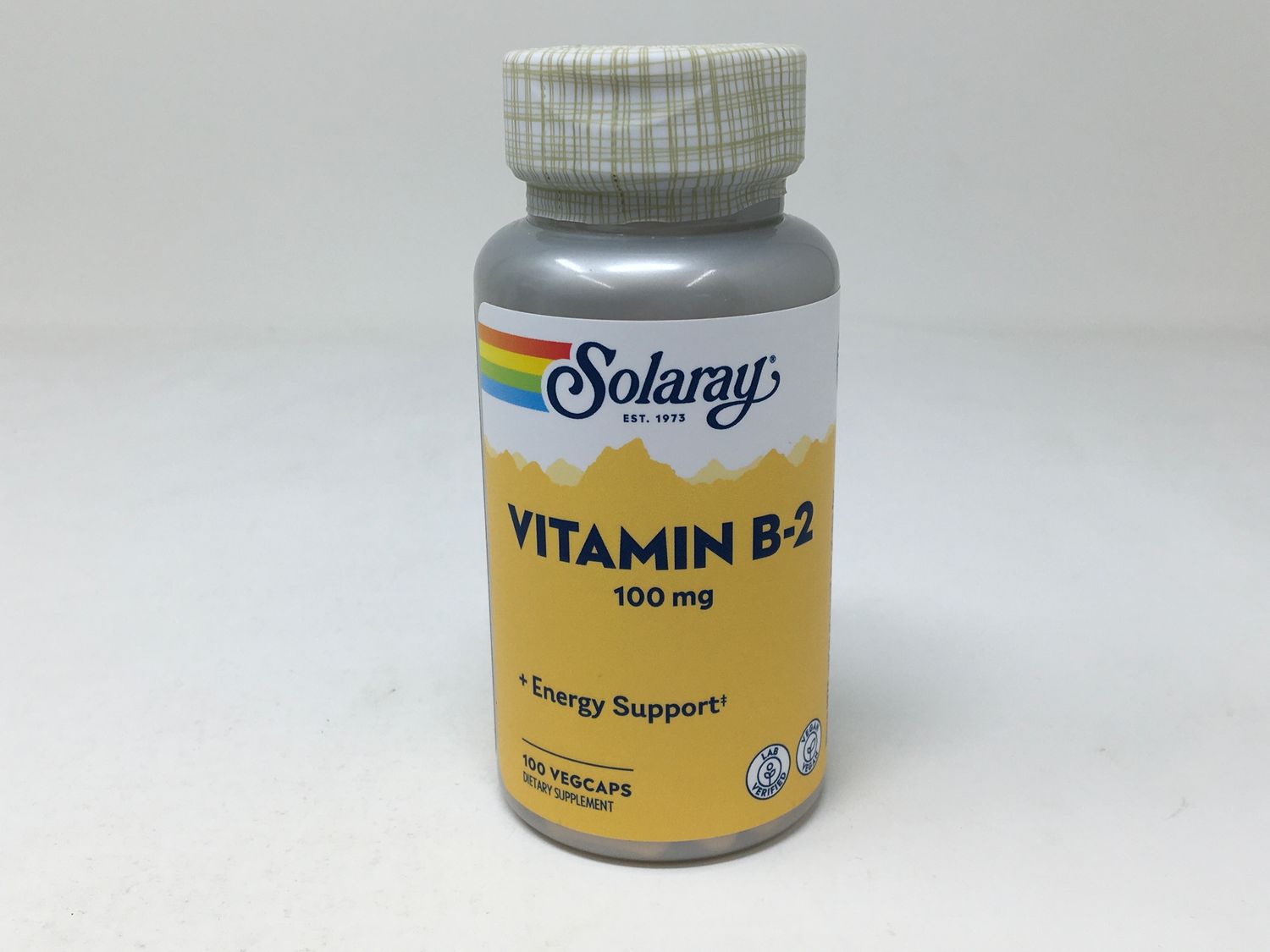 Vitamin B2 100mg 100caps (Solaray)