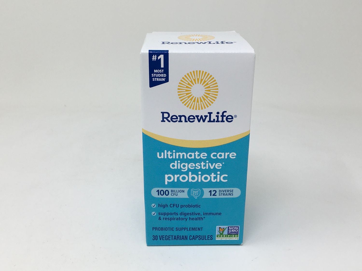 Probiotic  30 Vcaps  100 Billion Ultimate Care (RenewLife)