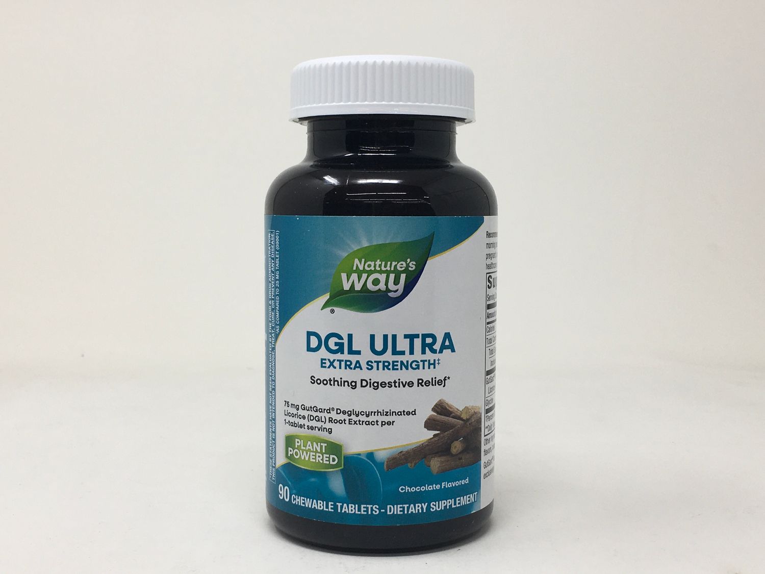 DGL Ultra 90 chew tabs German Choco (Natures Way)