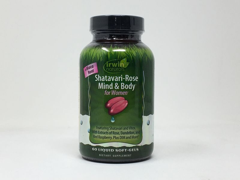 Shatavari Rose Mind & Body 60sg (Irwin)