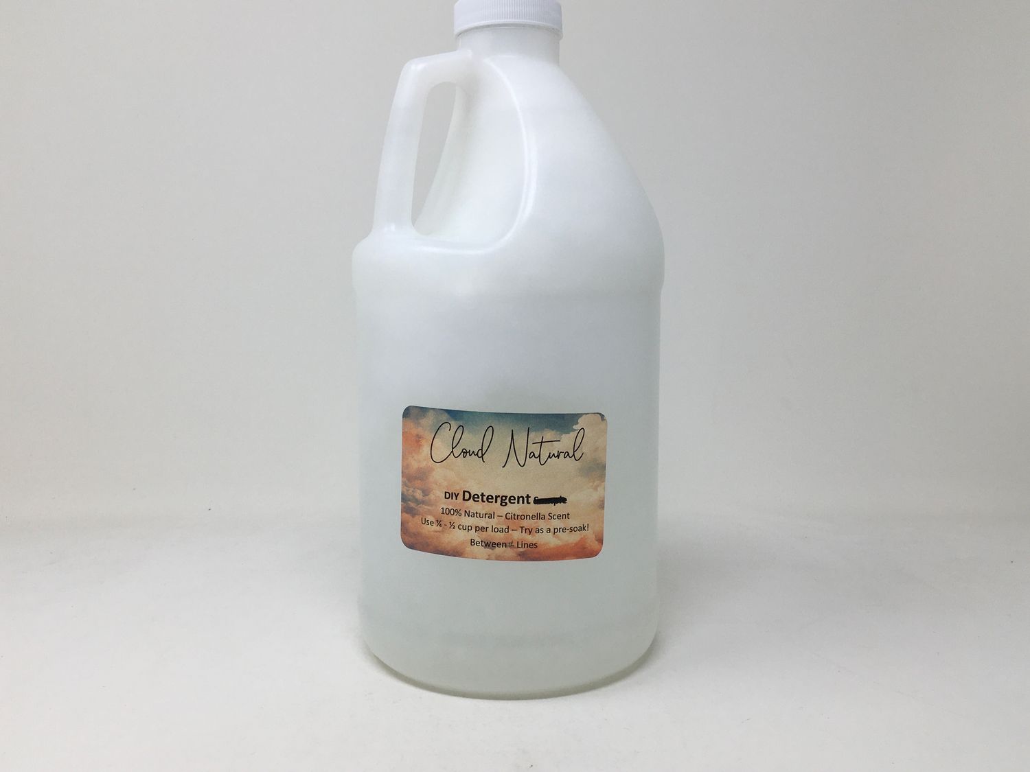 Cloud Natural DIY Detergent1/2 Gallon(Cloud)