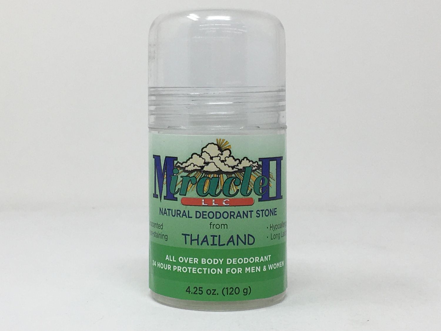 Natural Deodorant Stone/From Thailand 4.25oz(Miracle 11)