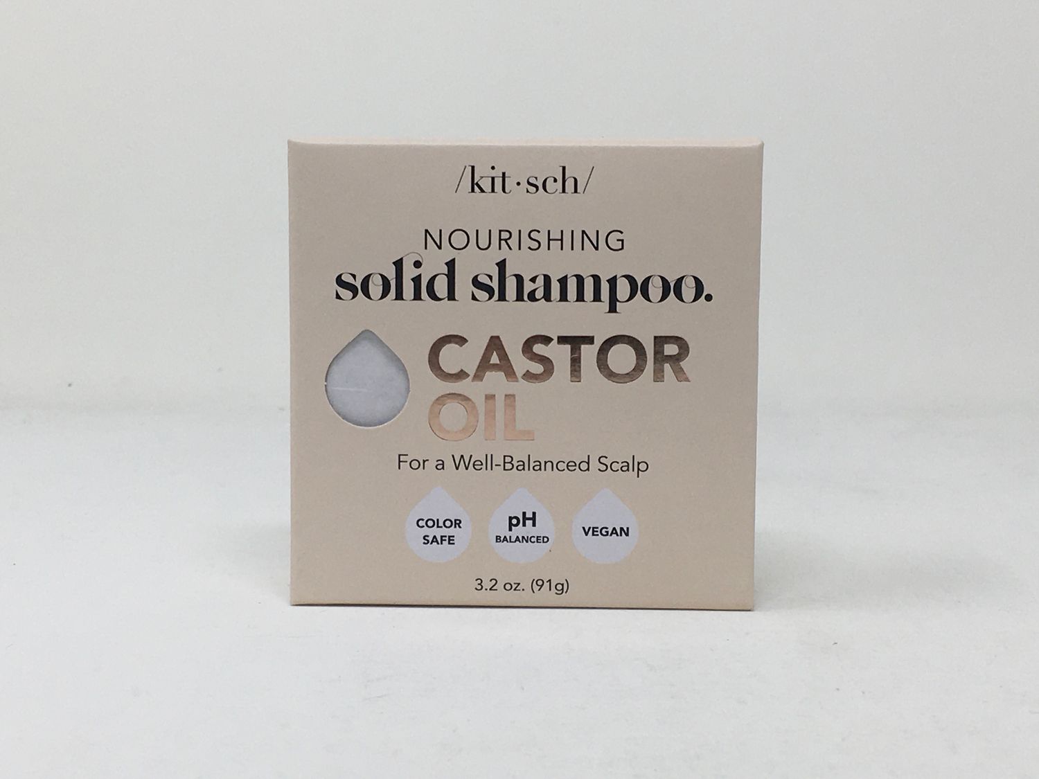 Nourishing Solid Shampoo Castor Oil Bar(Kitsch)