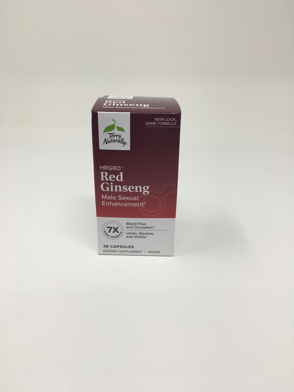Terry Naturally Red Ginseng  male enhancement 48 Capsules