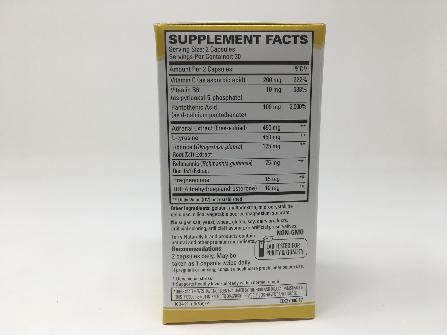 Adrenaplex  60 capsules (Terry Naturally)