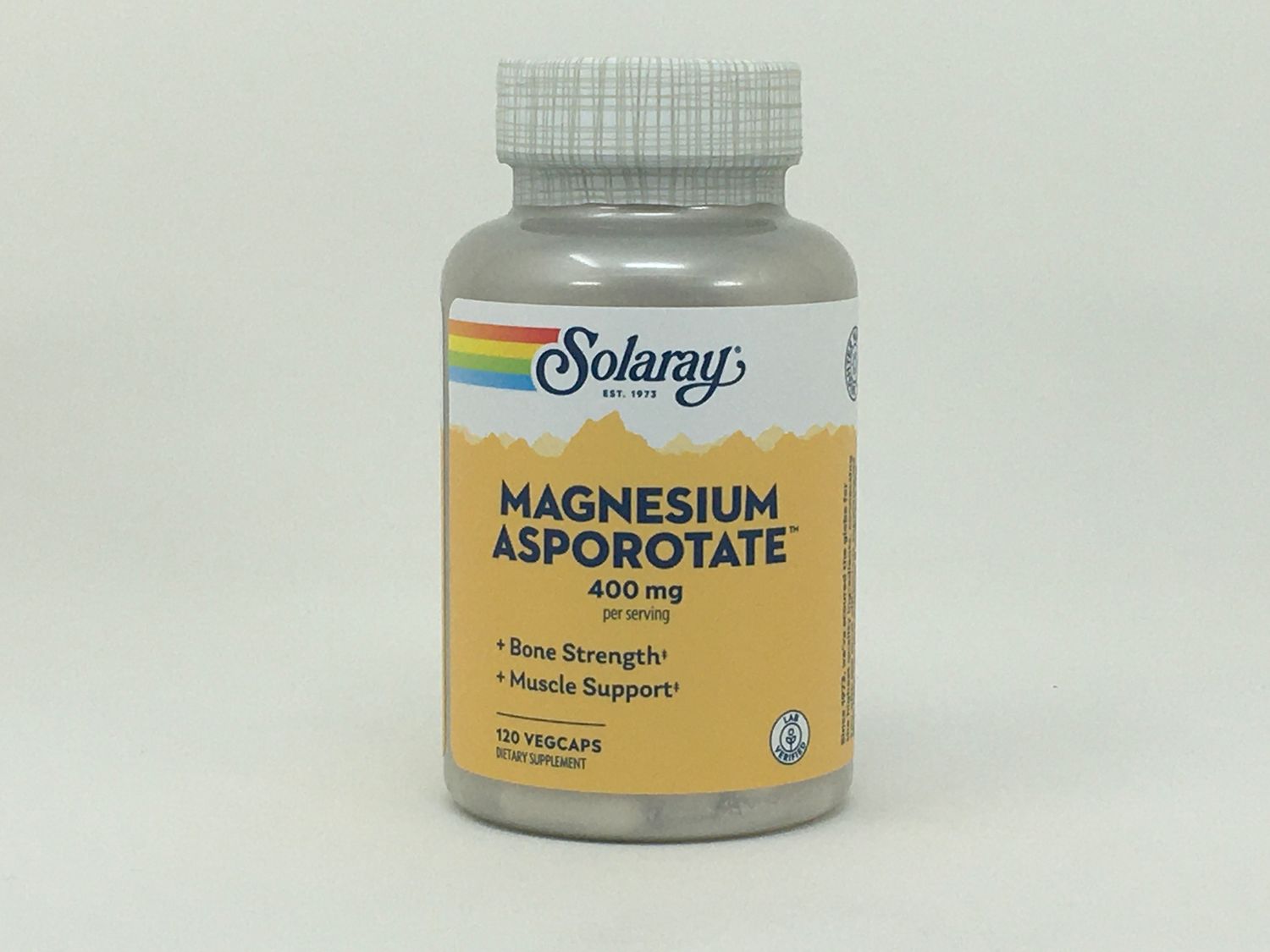 Magnesium Asporotate 400mg (Solaray)  120 vcaps