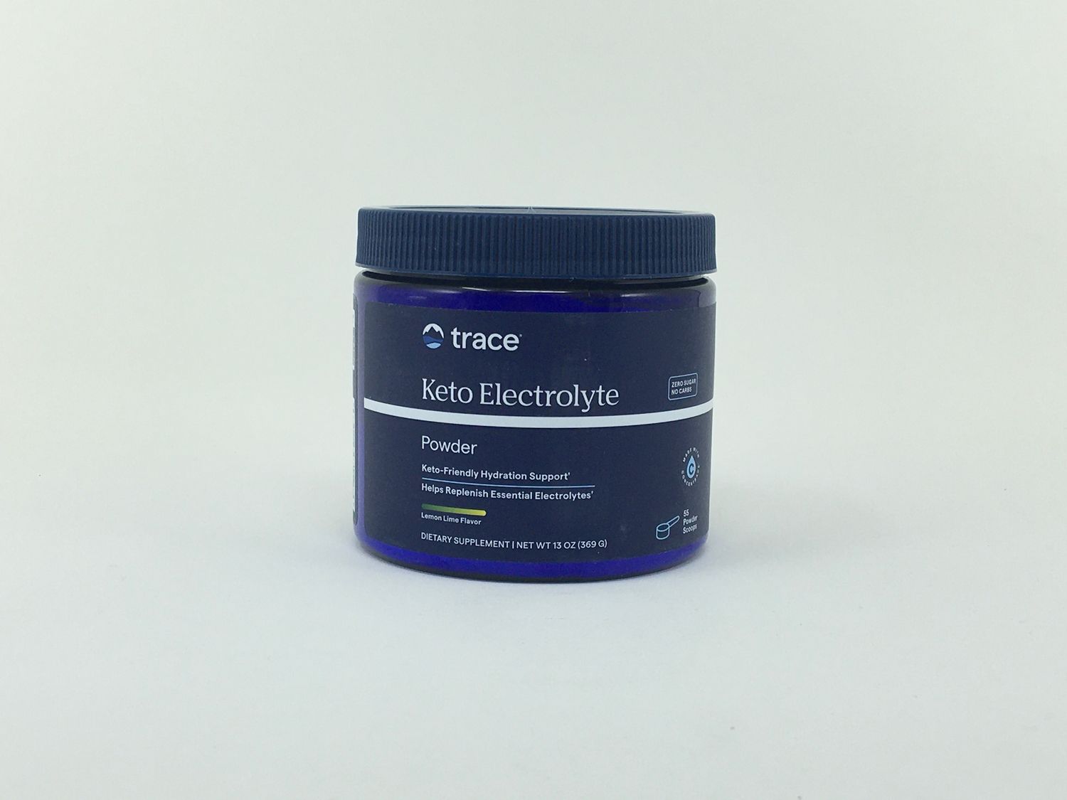 Keto Electrolyte Powder Lemon Lime 55 Serv (Trace Minerals)