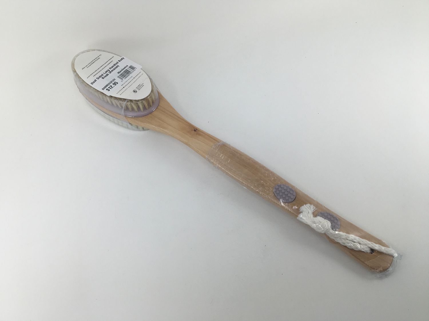 Dual Sided Long Handled Body Brush (Amazon)