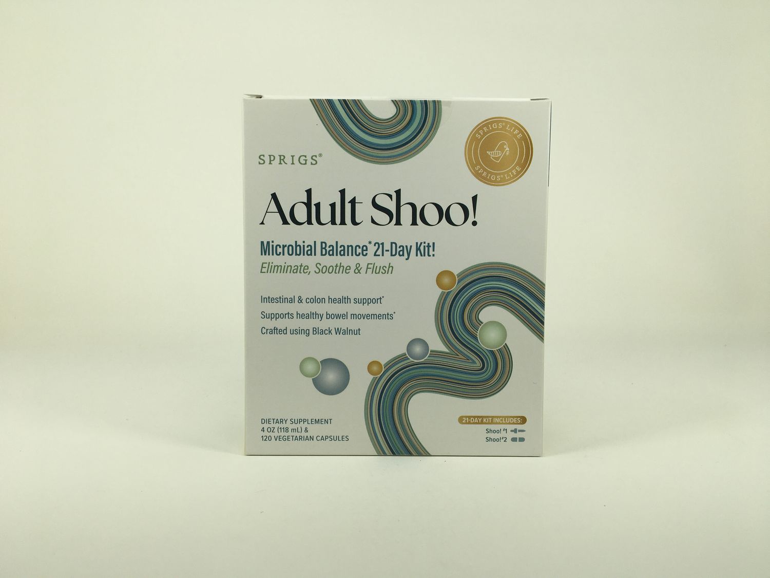 Adult Shoo 21 Day Kit 4oz/120vcaps(Sprigs)