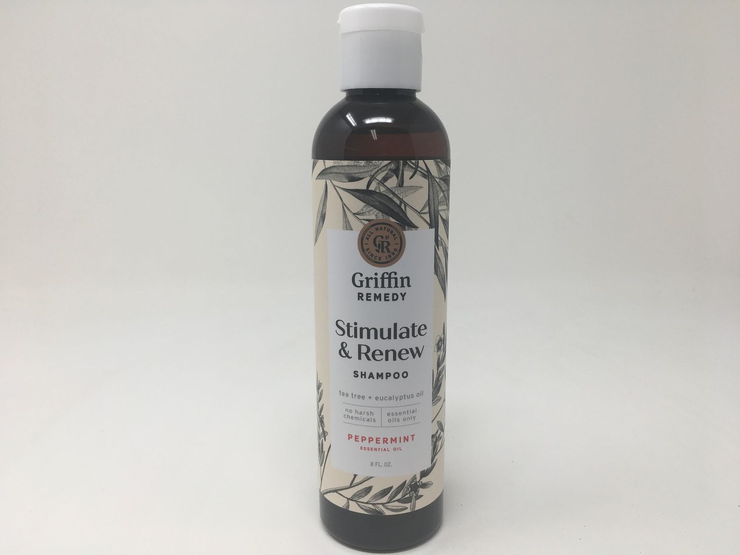 Stimulate &amp; Renew Shampoo 8oz Peppermint(Griffin Remedy)
