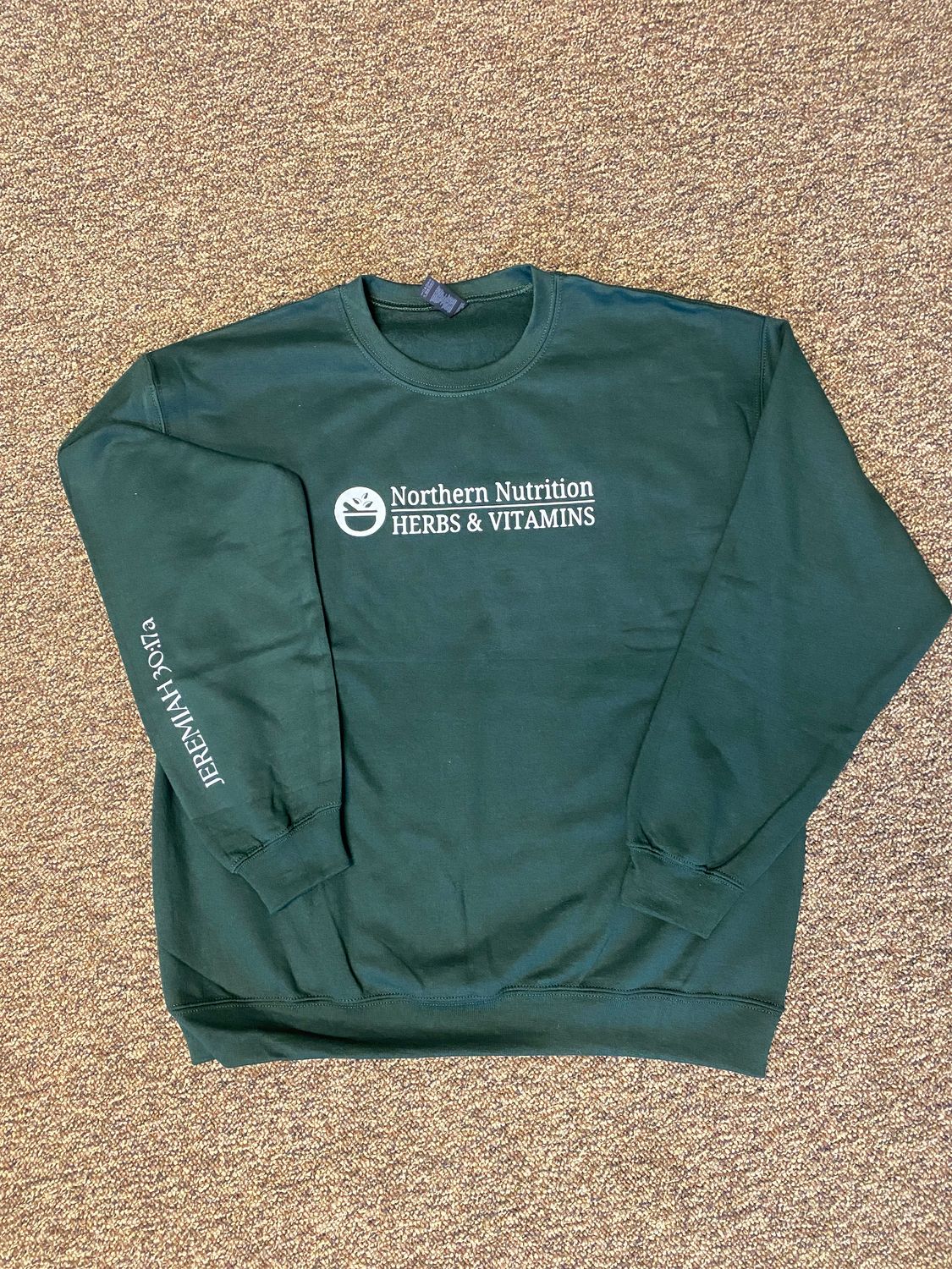 Northern Nutrition Sweatshirt Green (Medium)
