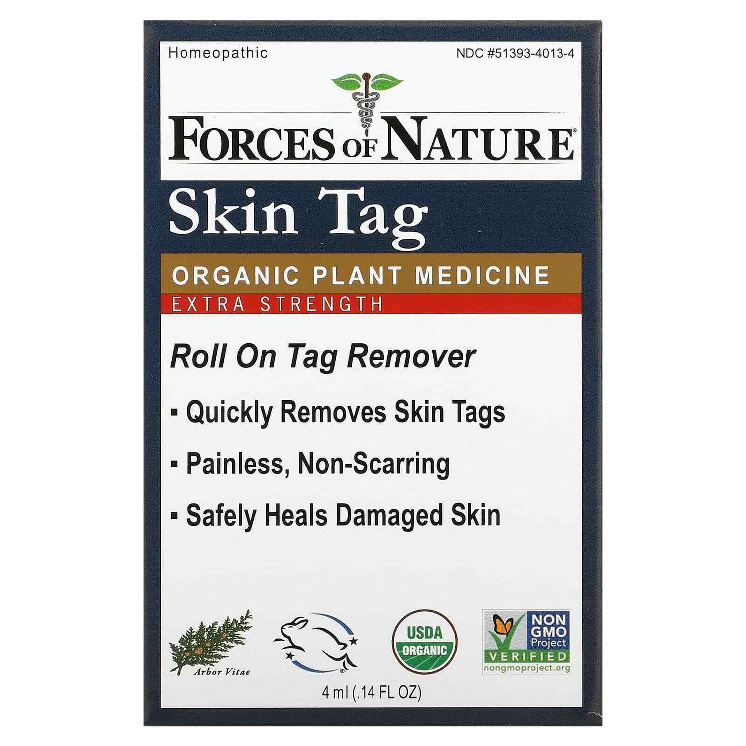 Skin Tag  Extra Strength Org 4ml (Forces Of Nature)