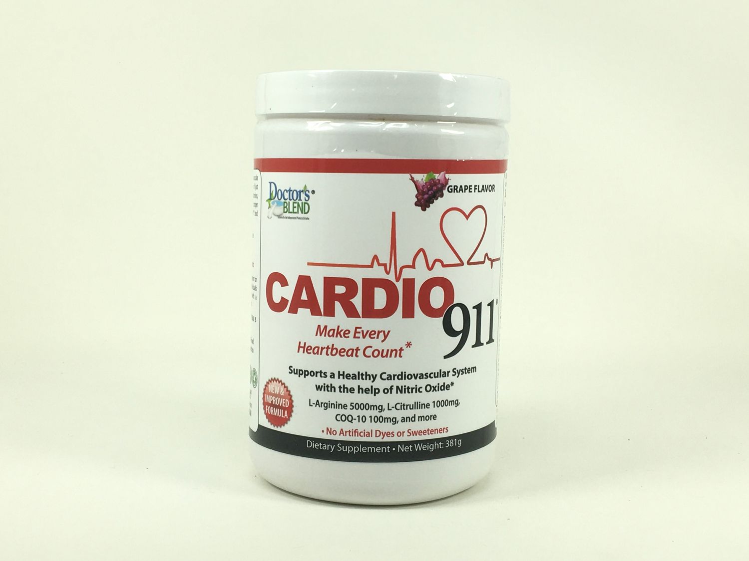 Cardio 911 Grape 30 servings (DoctorsBlend)