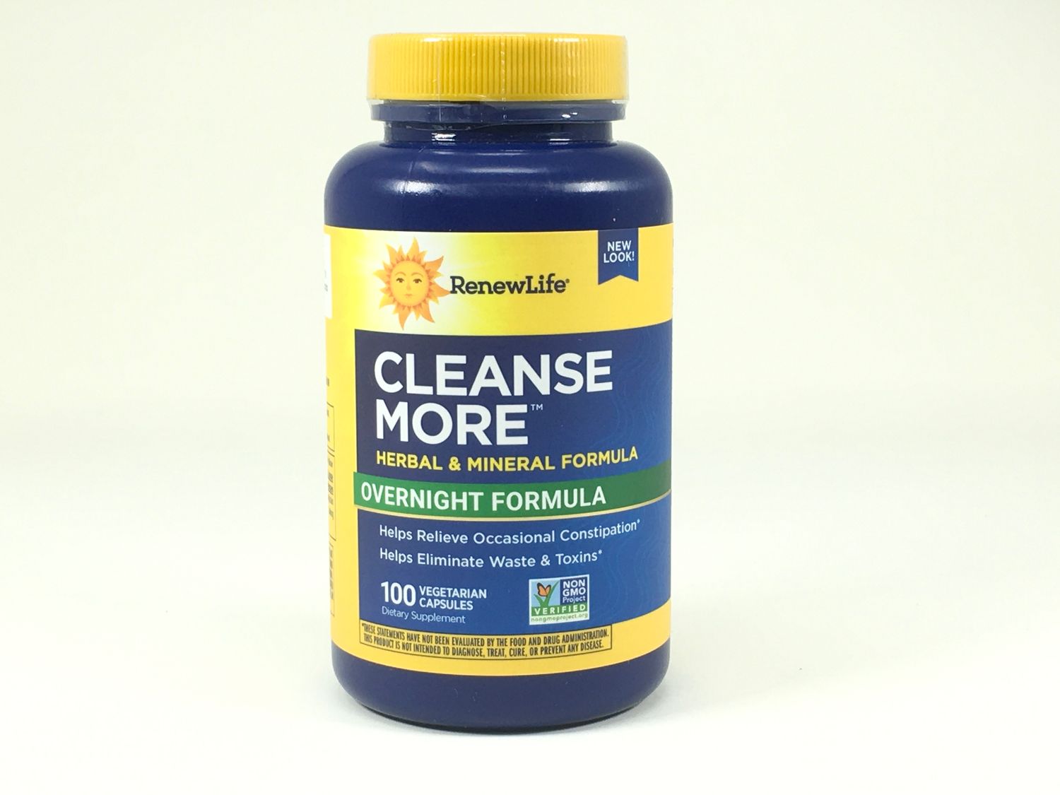 Cleanse More/Overnight Formula 100vcaps (RenewLife)