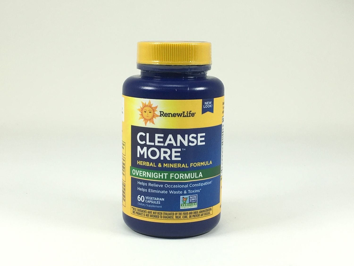 Cleanse More/Overnight formula  60vcaps (RenewLife)