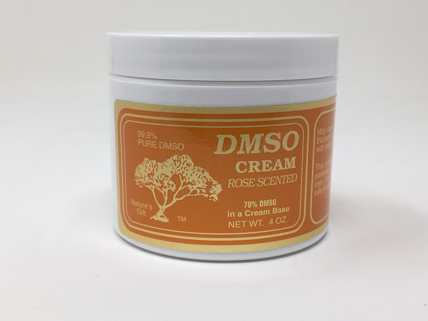 DMSO Cream rose scented 4oz(DMSO)