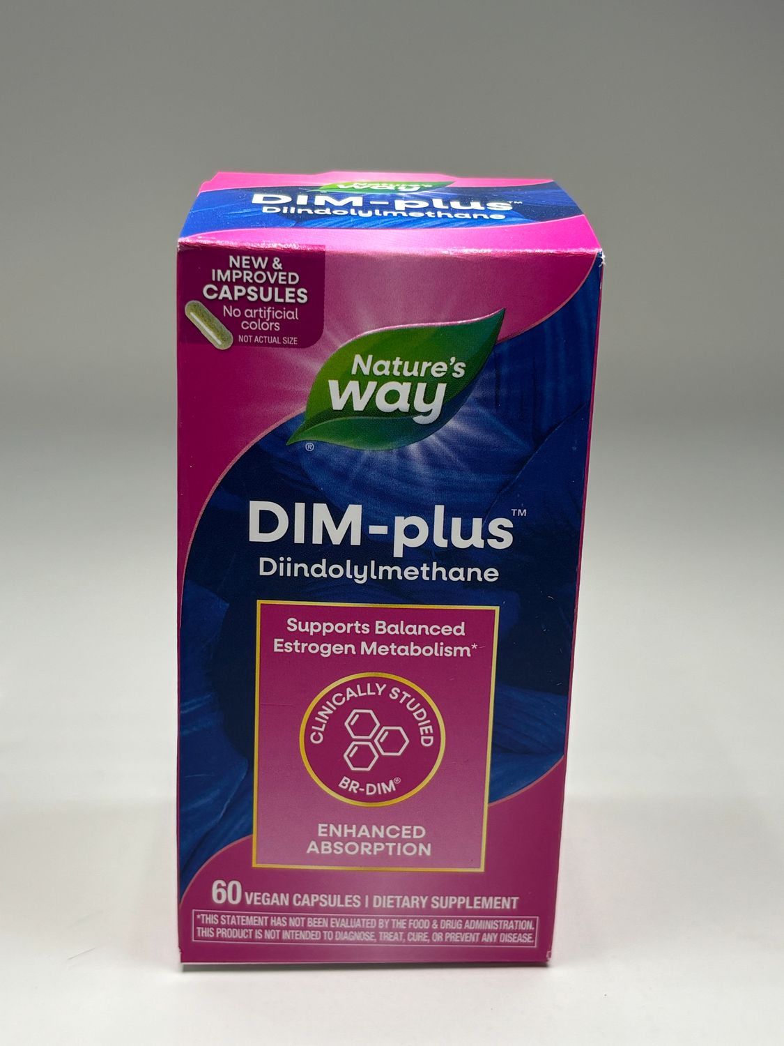 DIM -plus 60 Vcaps (Nature&#39;s Way)