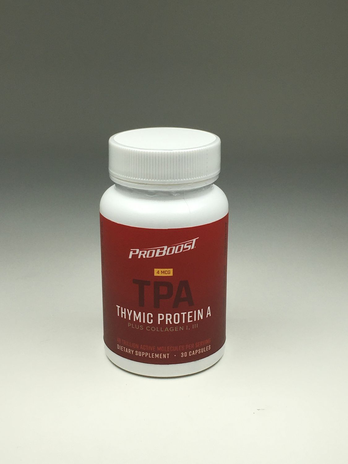 TPA Thymic Protein A 4 mcg  + Collagen 30 caps (ProBoost)