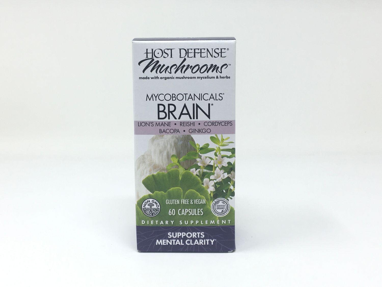 Brain Mycobotanicals 60CAP(Host Defense)