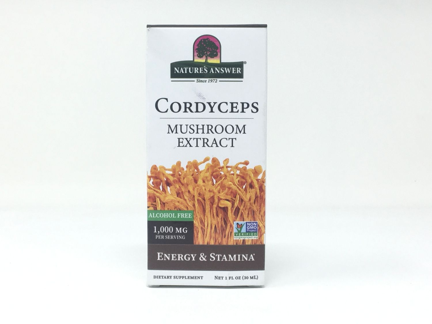 Cordyceps Mushroom Extract Alcohol-Free 1 oz(Nature'sAnswer)