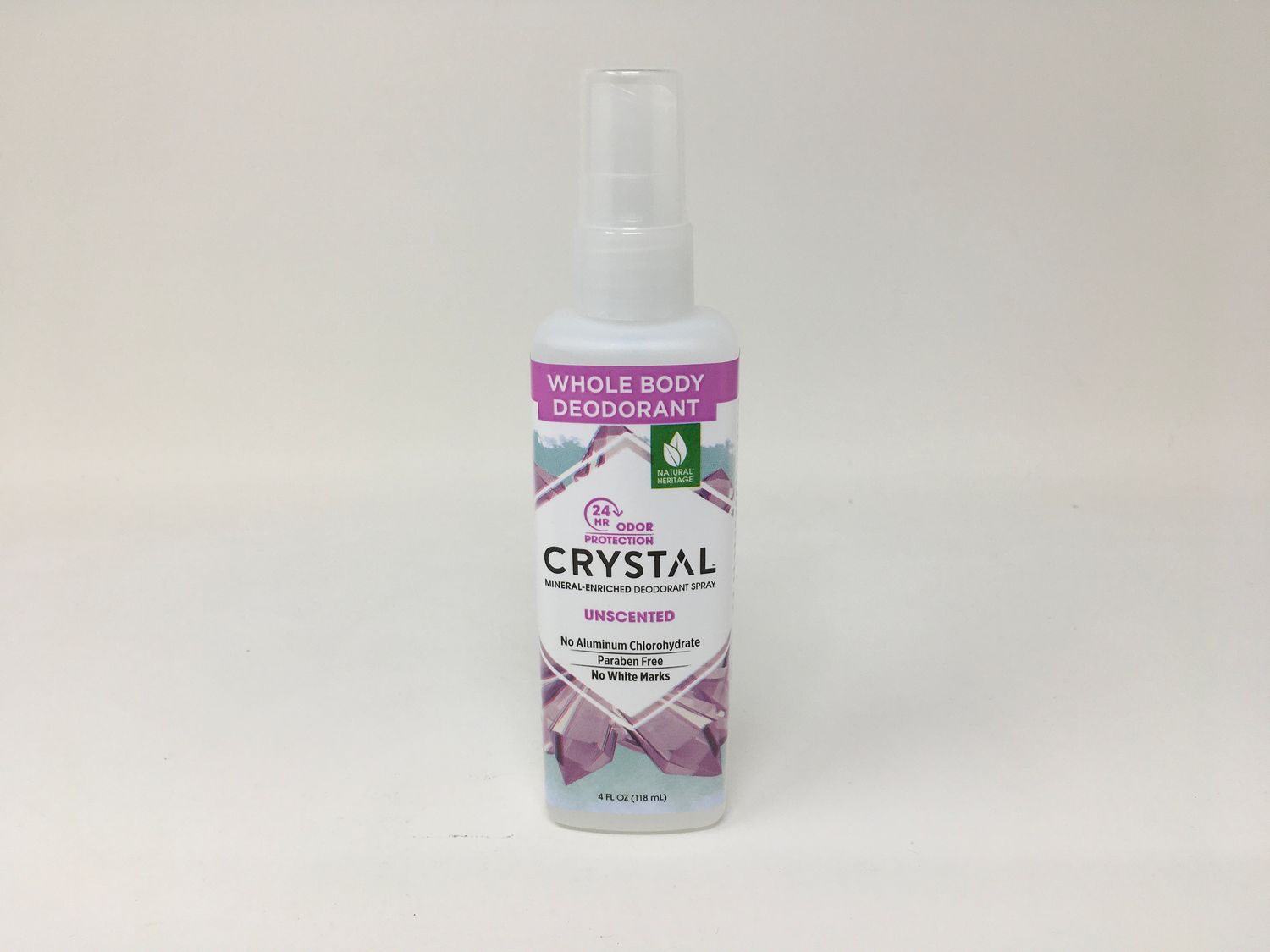 Crystal Deodorant Whole Body Spray unscented 4oz (Crystal)N.A