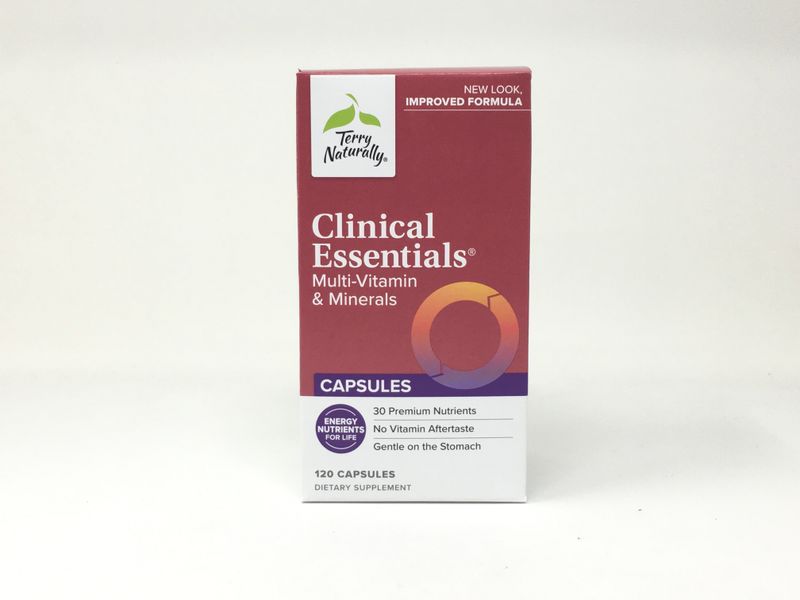 Clinical Essentials Multi 120 caps (Terry Naturally)Late Feb.