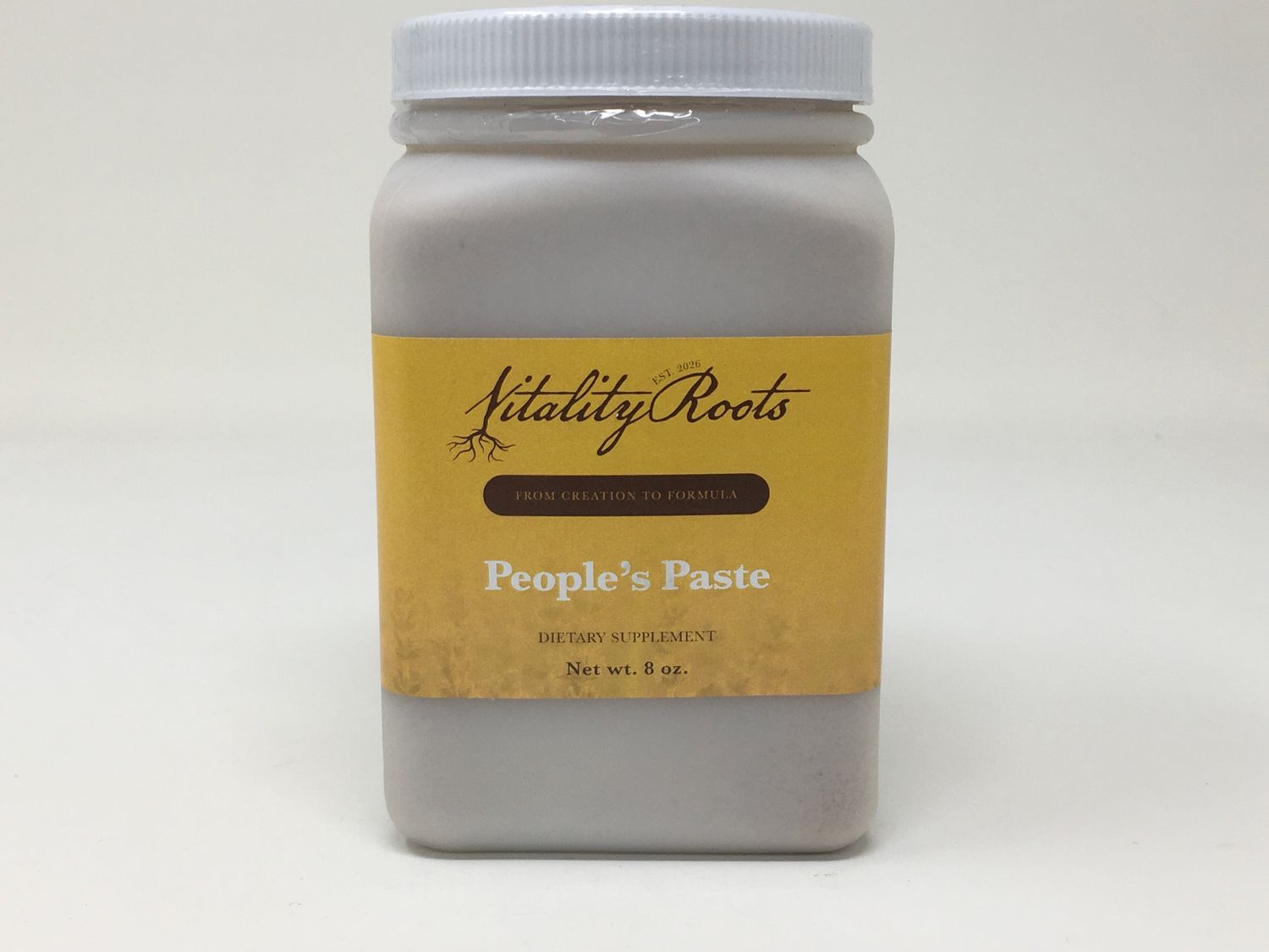 Peoples Paste 8oz(Josephs Herbs)Vitality Roots