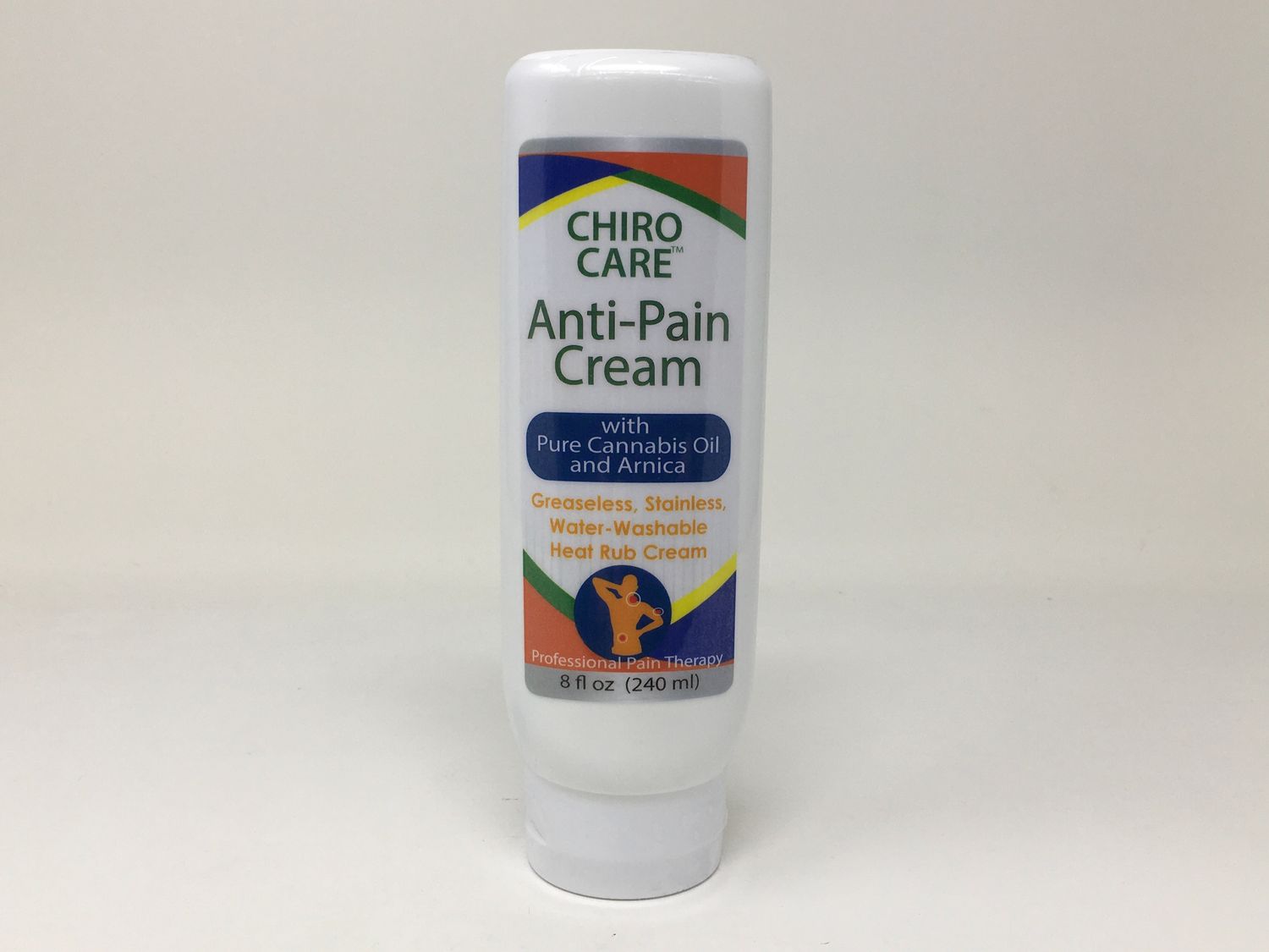 Chiro Care Anti-Pain Cream 8 oz. Squeezable Bottle Chiro Care Anti-Pain Cream 8 oz. Squeezable Bottle